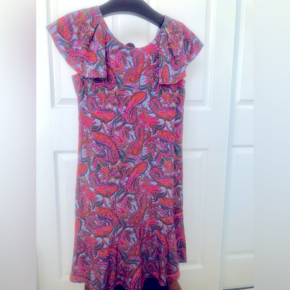 Silk dress.